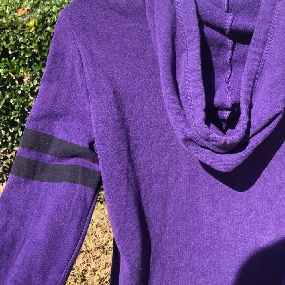 Vs Pink Pullover Drawstring Front Pocket Hoodie - image 3